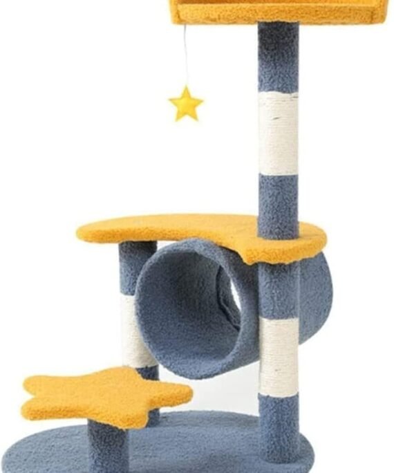 Pet Climbing Frame Multi-Function Cat Climbing Shelf Cat Scratching Board Funny Cat Supplies